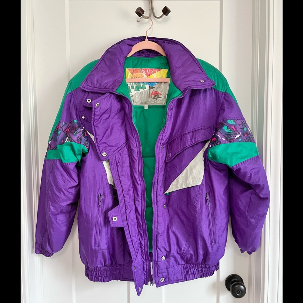 Vintage Retro 90s Winter Coat Size Large - Picture 2 of 16